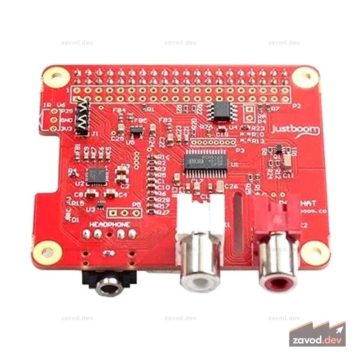 JustBoom DAC HAT для Raspberry Pi