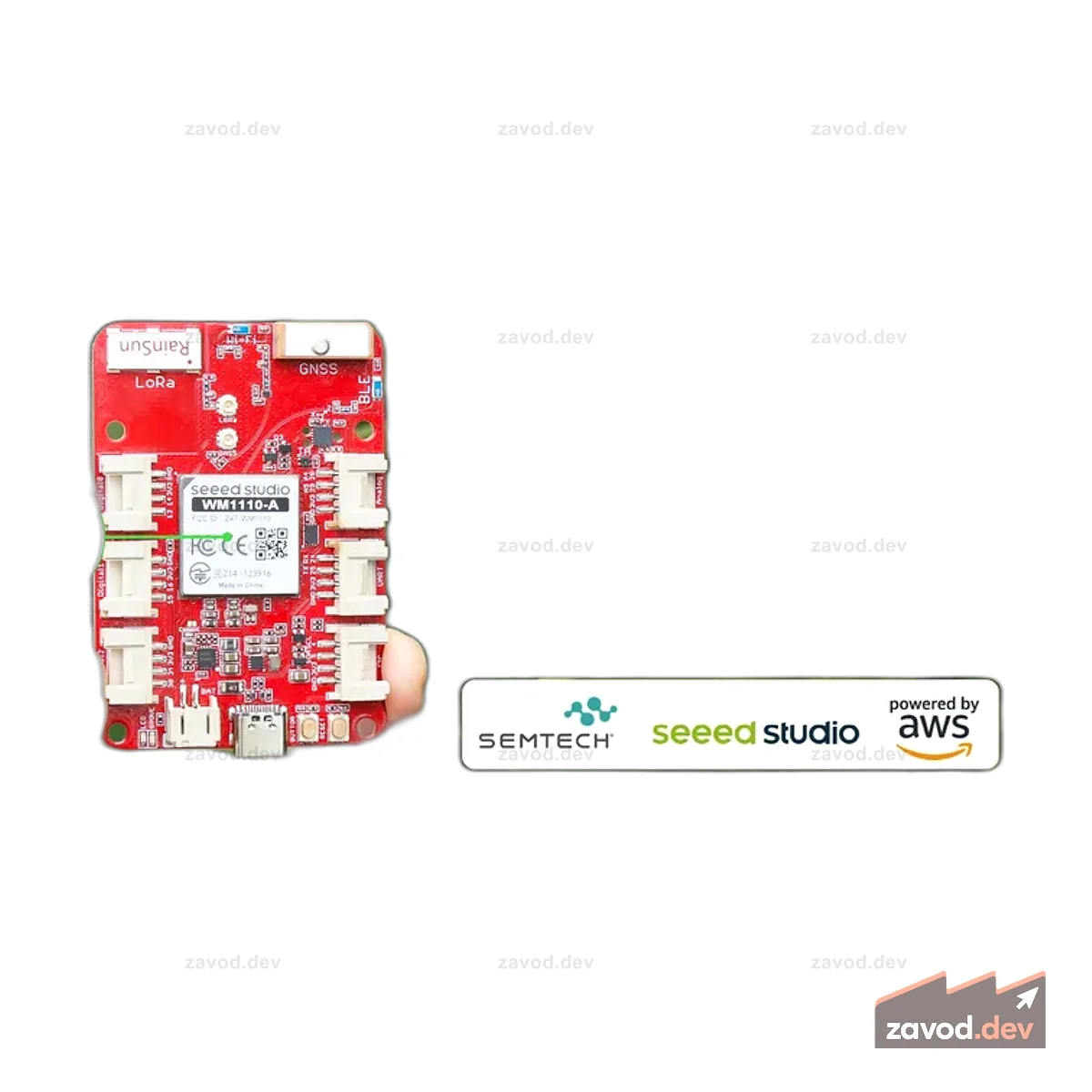 Комплект разработчика LPWAN Asset Tracker для Amazon Sidewalk — Wio Tracker 1110