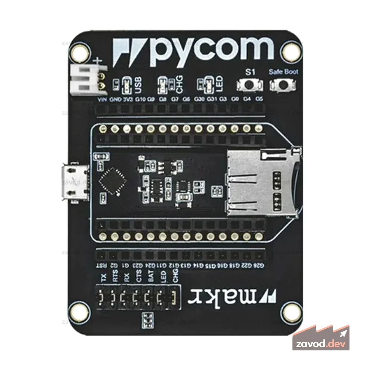 3.0 (совместима со всеми модулями Pycom)