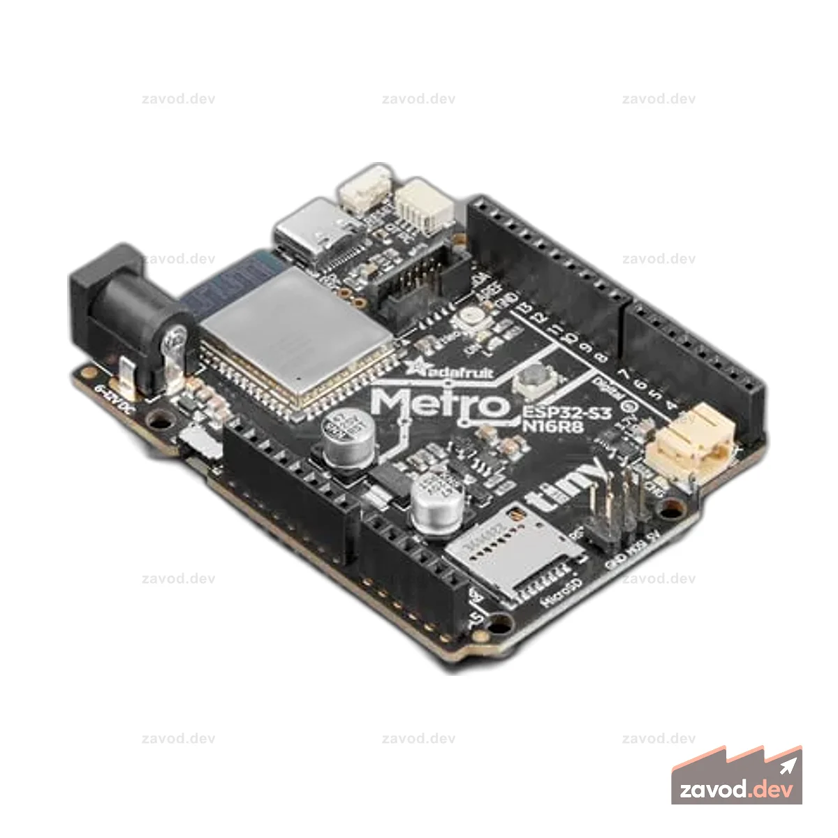 Adafruit Metro ESP32-S3 с флэш-памятью 16 МБ и PSRAM 8 МБ