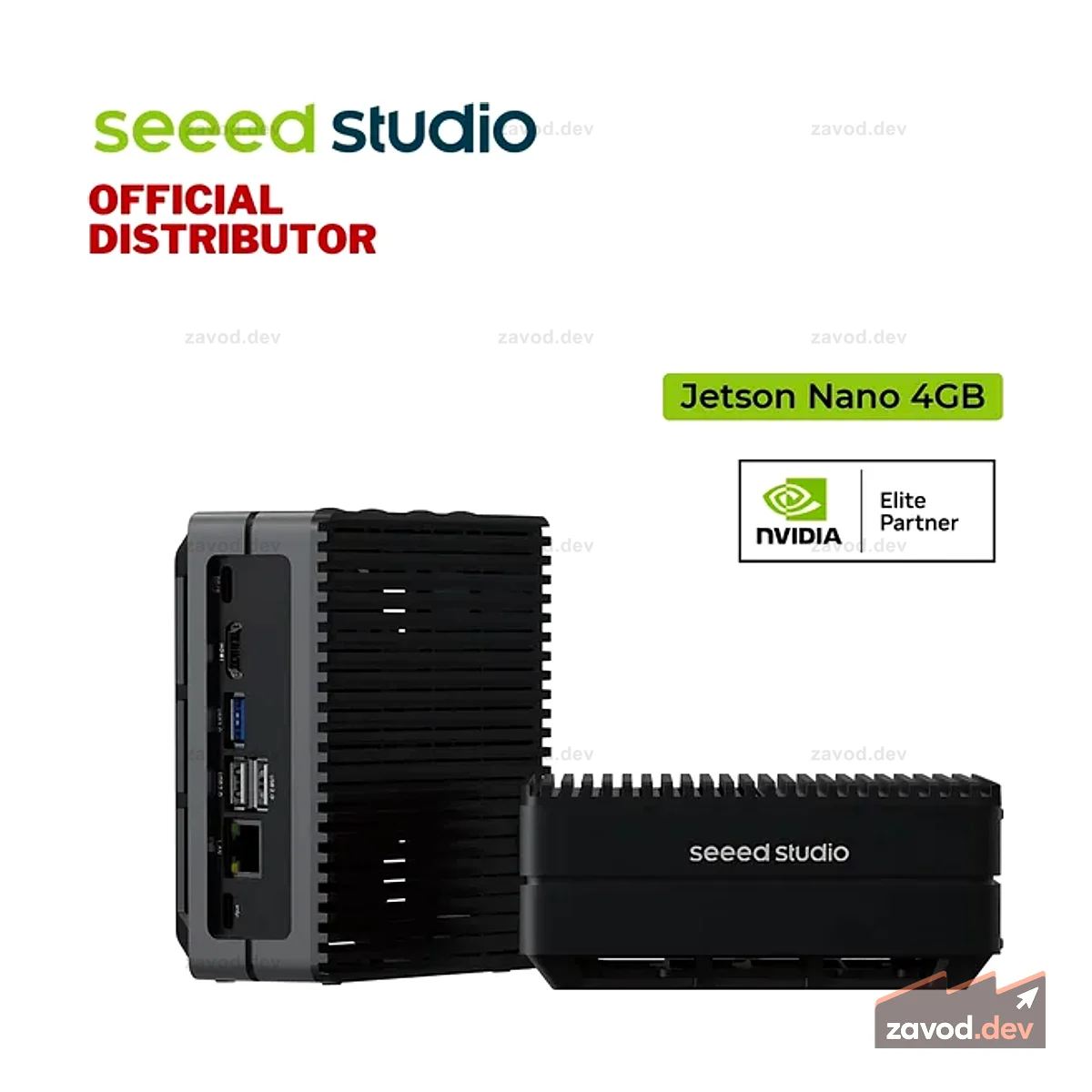 reComputer J1010 — компьютер Edge AI с NVIDIA® Jetson Nano 4 ГБ