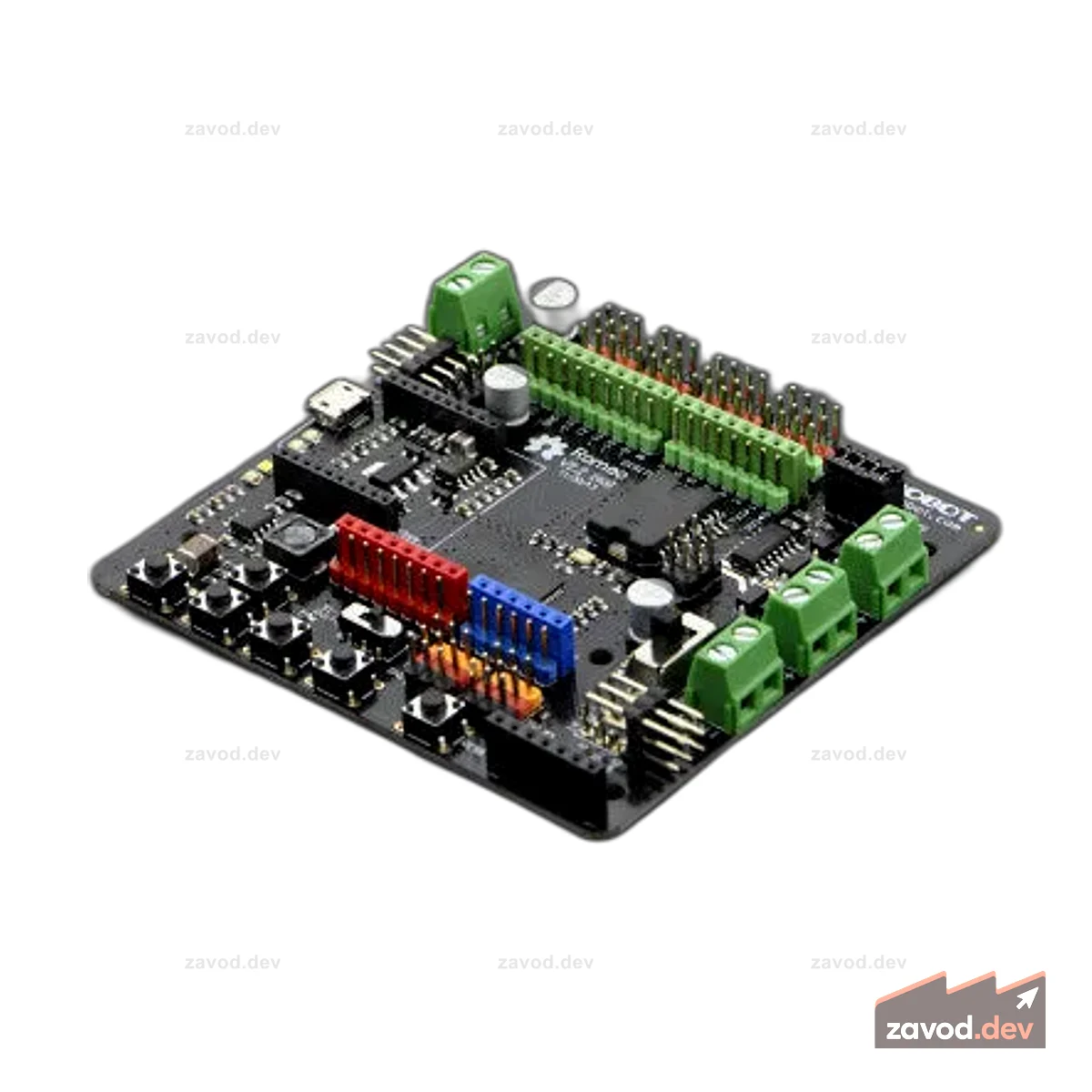 Romeo V2 - плата робота Arduino (Arduino Leonardo) с драйвером двигателя