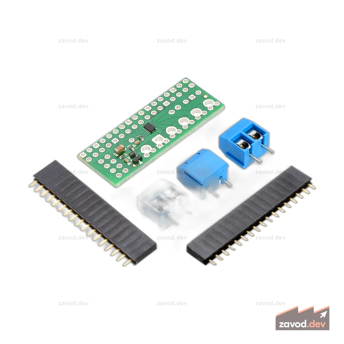 2753 — Комплект драйверов двух двигателей Pololu DRV8835 для Raspberry Pi B+