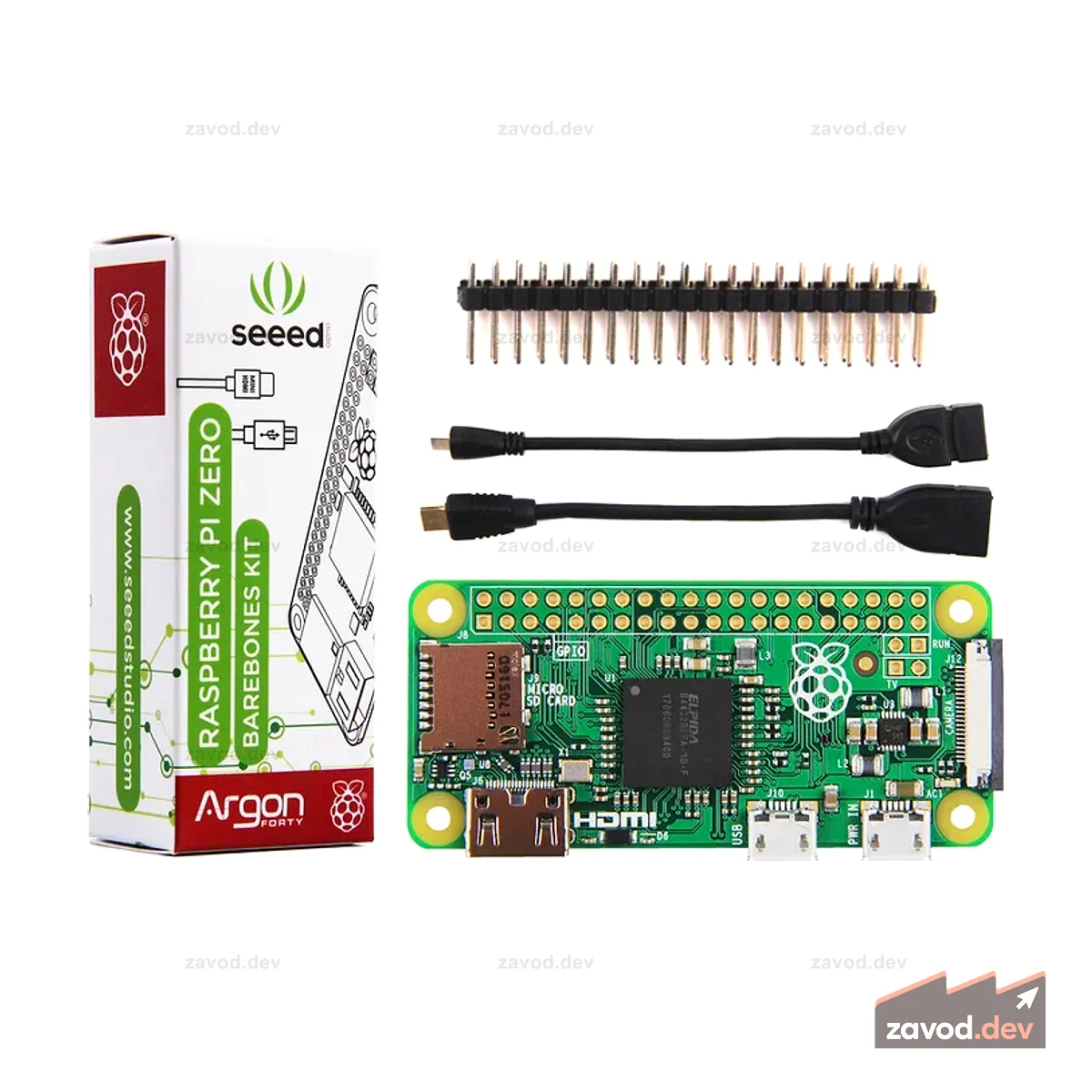 Комплект Seeedstudio Raspberry Pi Zero Barebones