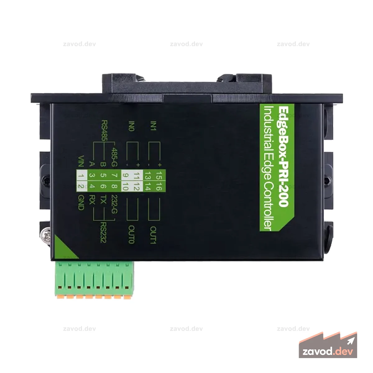 EdgeBox RPi 200 — промышленный пограничный контроллер, 2 ГБ ОЗУ, 8 ГБ eMMC, Wi-Fi