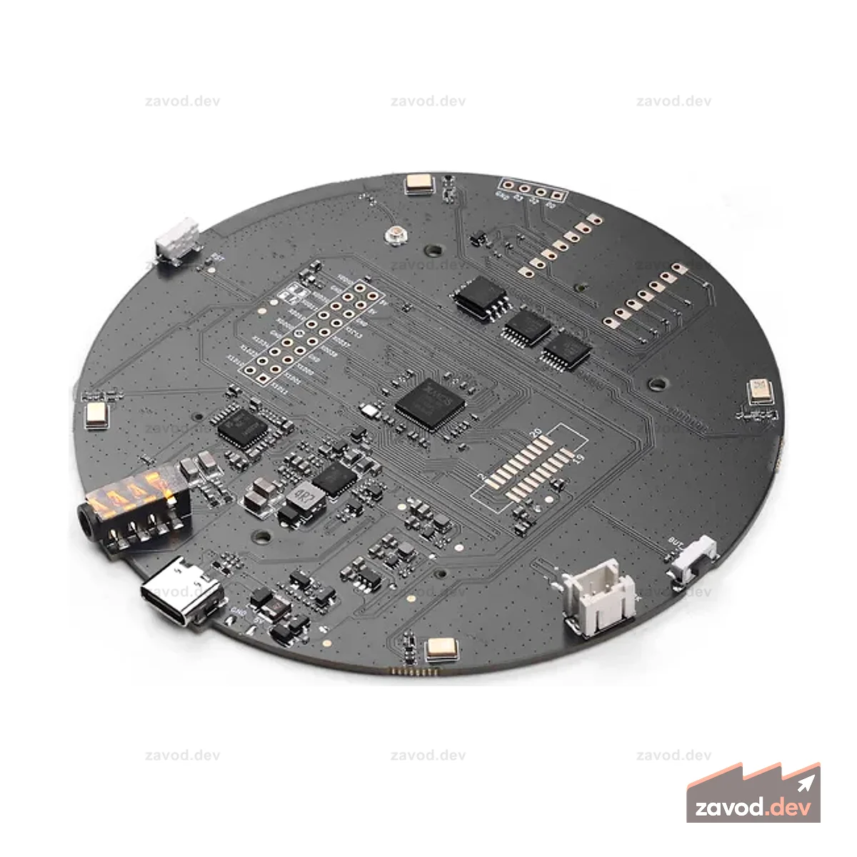 ReSpeaker XVF3800 — USB-массив из 4 микрофонов с AEC, AGC, формированием луча, DoA, шумоподавлением, обработкой голоса в дальней зоне на 360° для XIAO ESP32S3, Raspberry Pi, Jetson Device