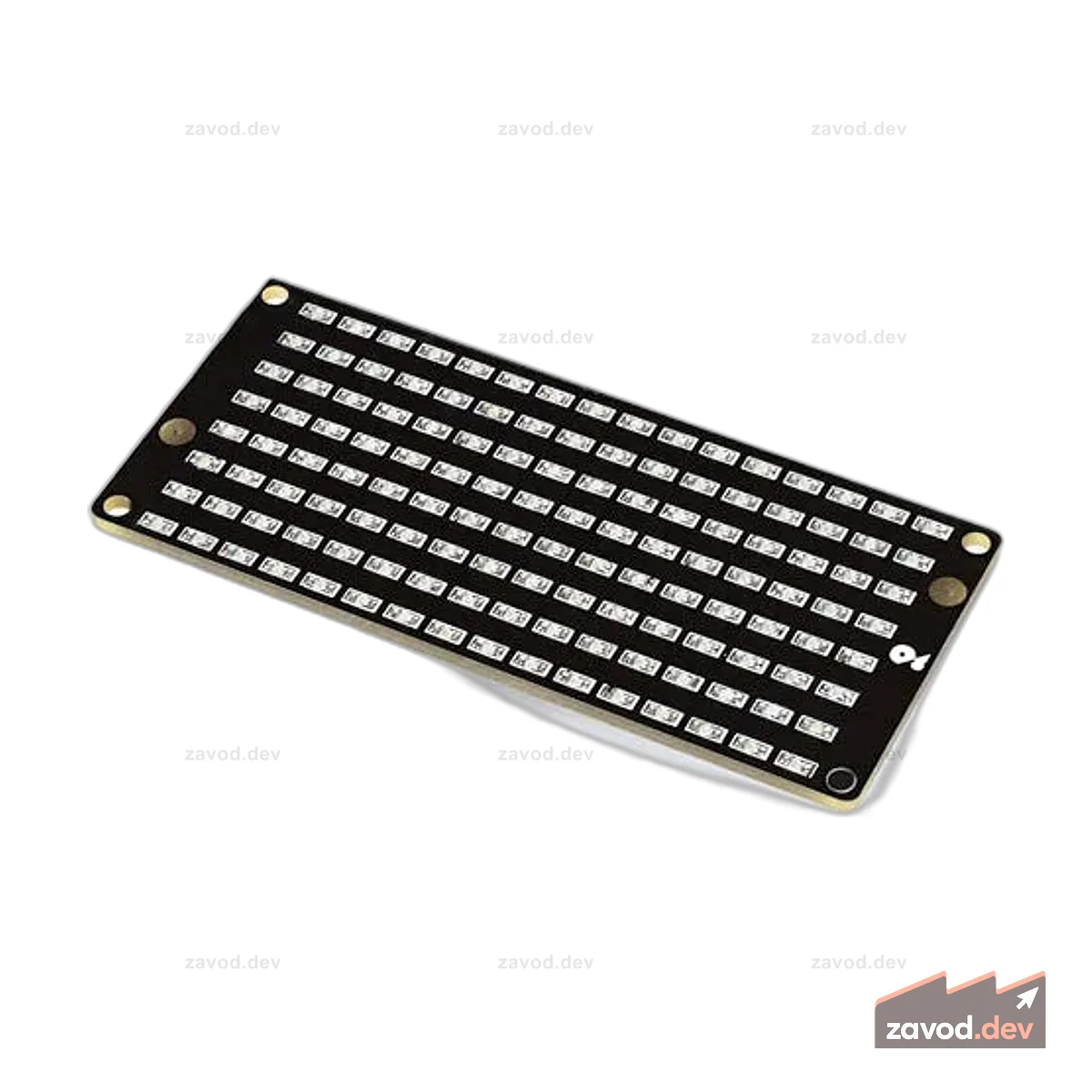 I²C 8x16 Синяя светодиодная матричная панель