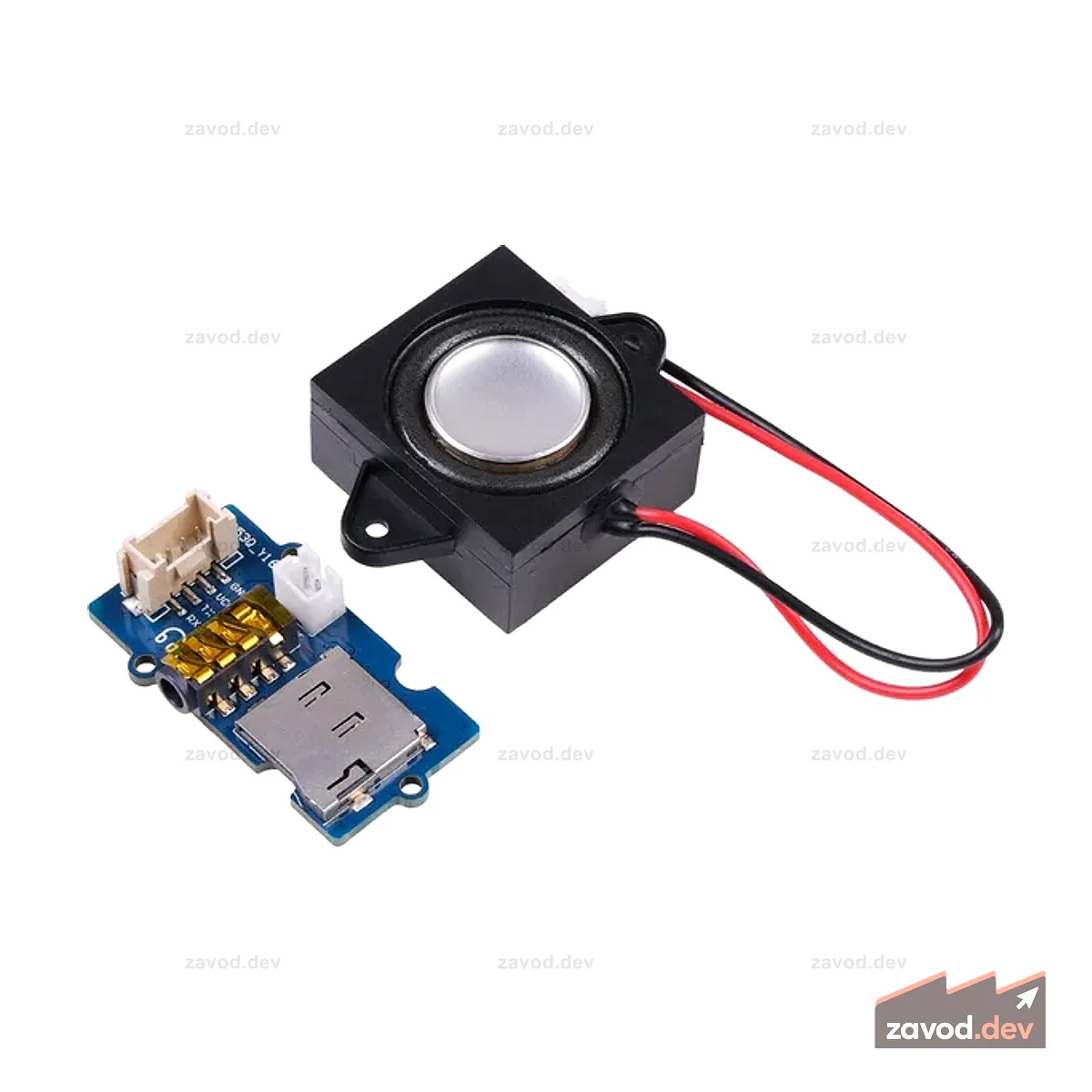 Grove — MP3-модуль V4.0, интерфейс UART, мини-MP3-плеер/Walkman на базе WT2605X
