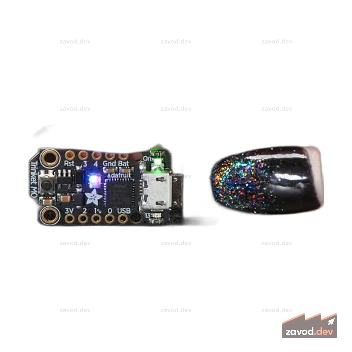 Adafruit Trinket M0 — для использования с CircuitPython и Arduino IDE