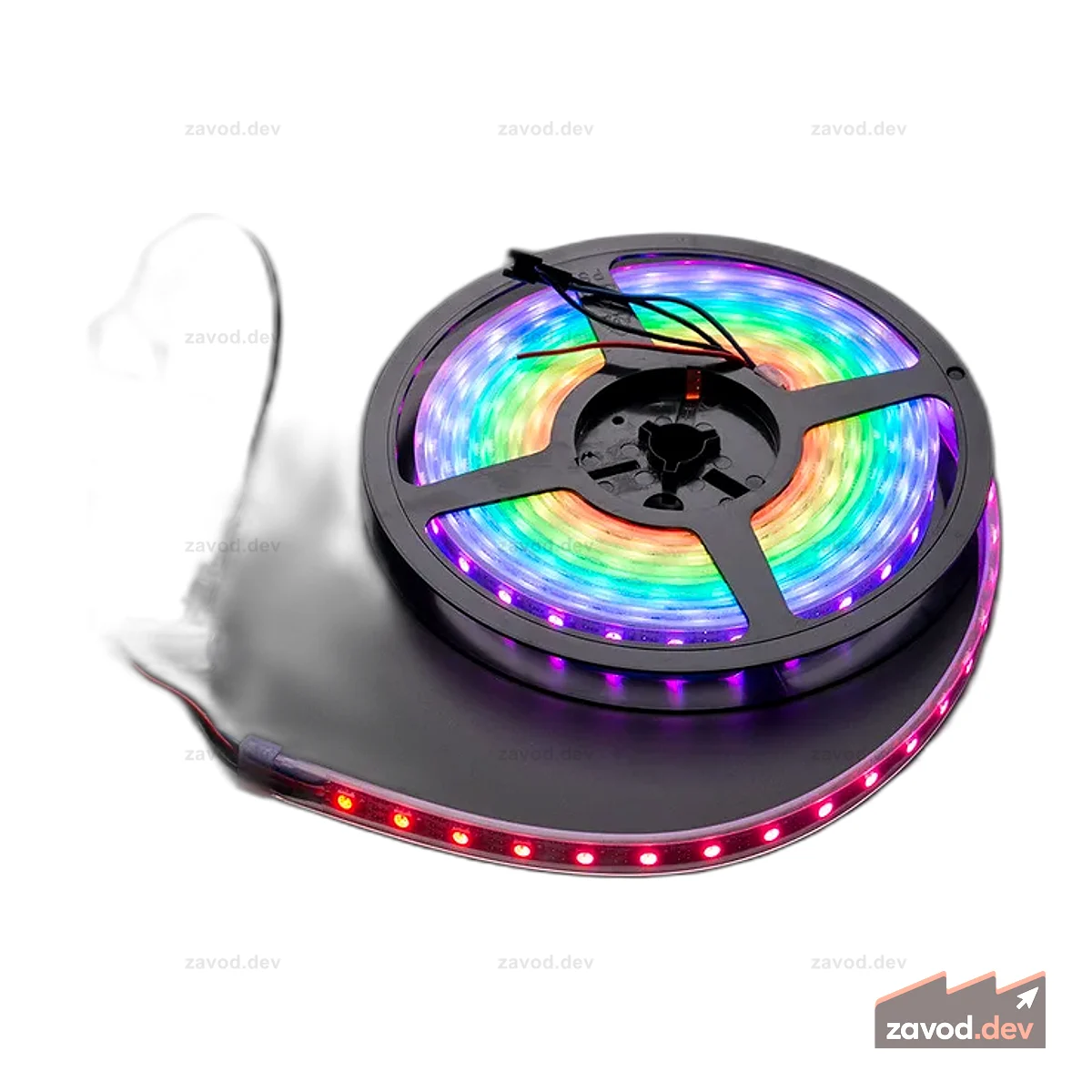 Adafruit NeoPixel Digital RGB LED Всепогодная лента 60 светодиодов -1м - БЕЛАЯ
