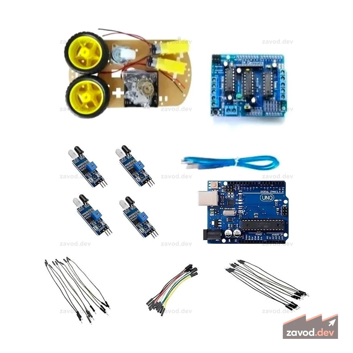 Совместимость с комплектом следящего устройства DIY Arduino UNO