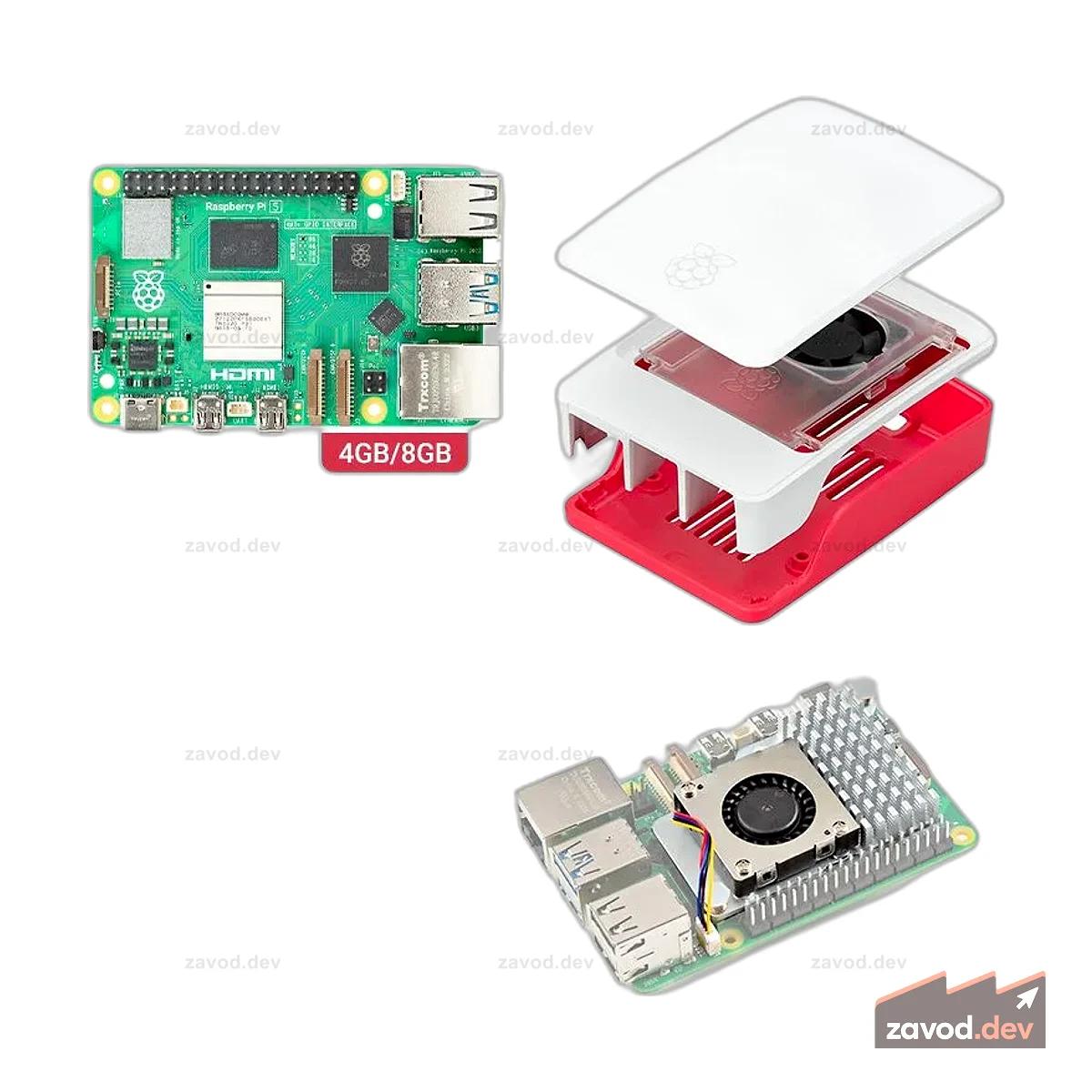 Официальный стартовый комплект Raspberry Pi 5