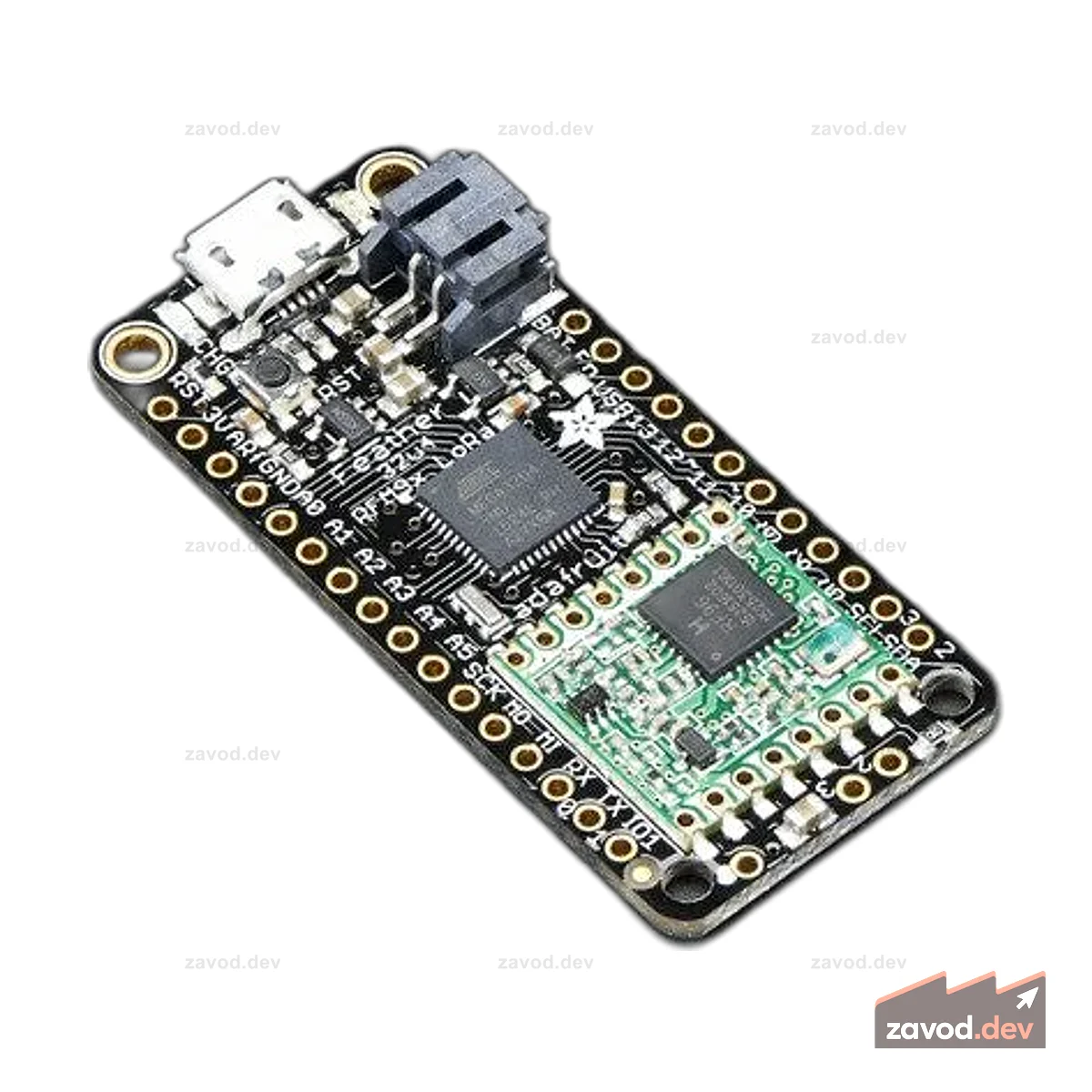 Радио Adafruit Feather 32u4 RFM95 LoRa — 868 или 915 МГц