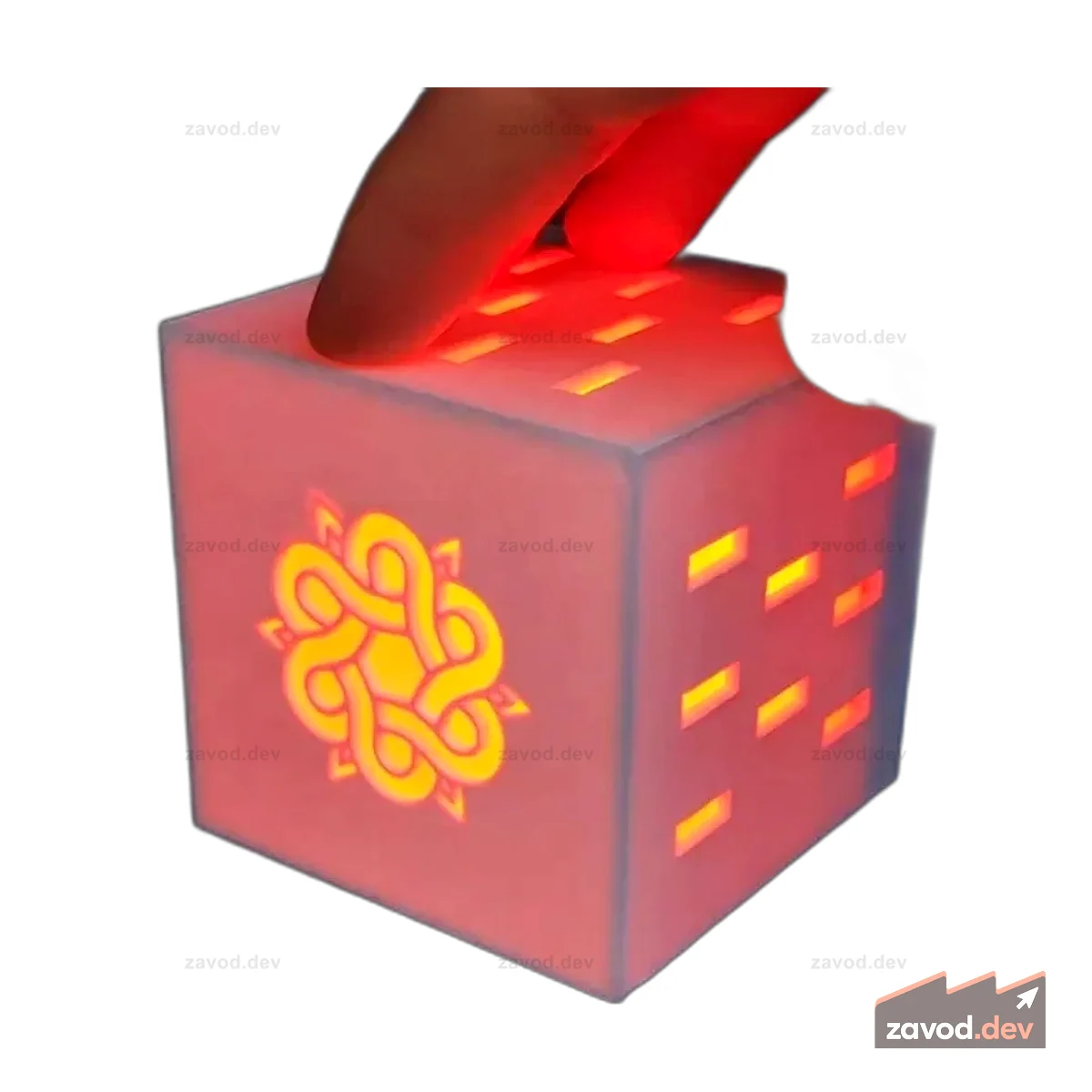 Bunter LED Würfel - Светодиодное кольцо для гироскопа и ESP32 Steuern