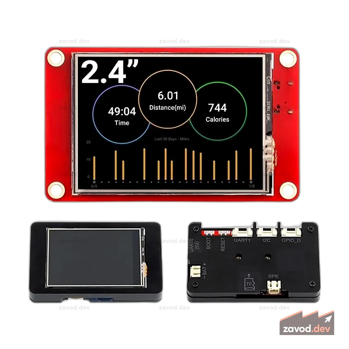 CrowPanel 2,4 дюйма-ESP32 HMI 320x240 SPI TFT сенсорный ЖК-экран, совместимый с Arduino/LVGL/Esphome-Homeassistant/PlatformIO/Micropython