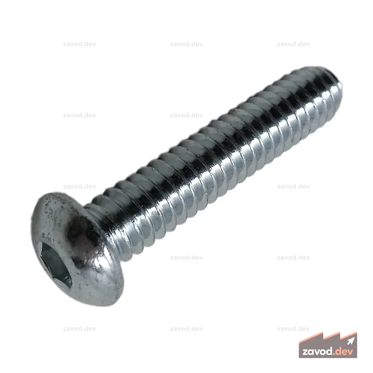 Винт с полукруглой головкой 1/4-20 x 1,25 дюйма