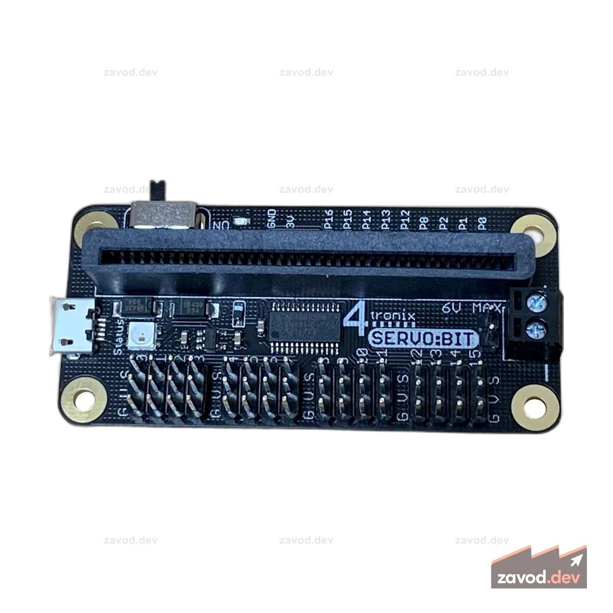 Servo:Bit — 16-позиционный мультисервоконтроллер для micro:bit