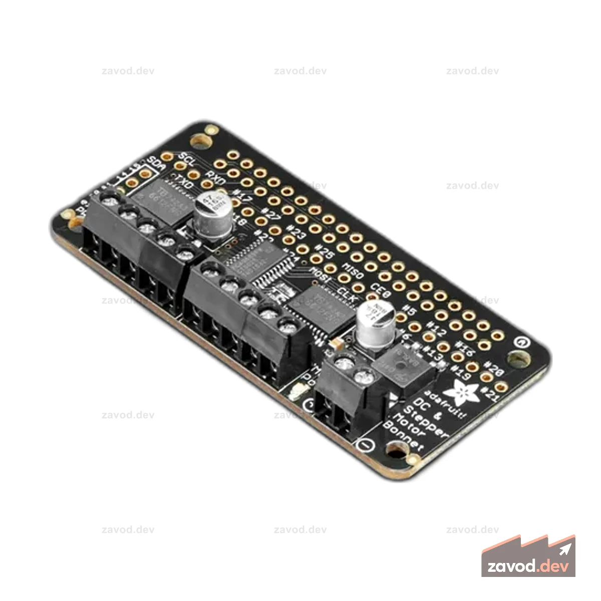 Крышка шагового двигателя постоянного тока Adafruit для Raspberry Pi