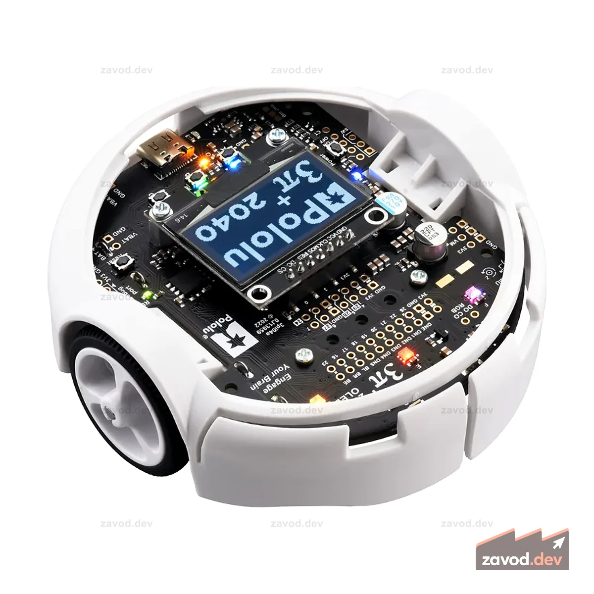 3pi+ 2040 Robot - Hyper Edition (двигатели HPCB 15:1), в сборе