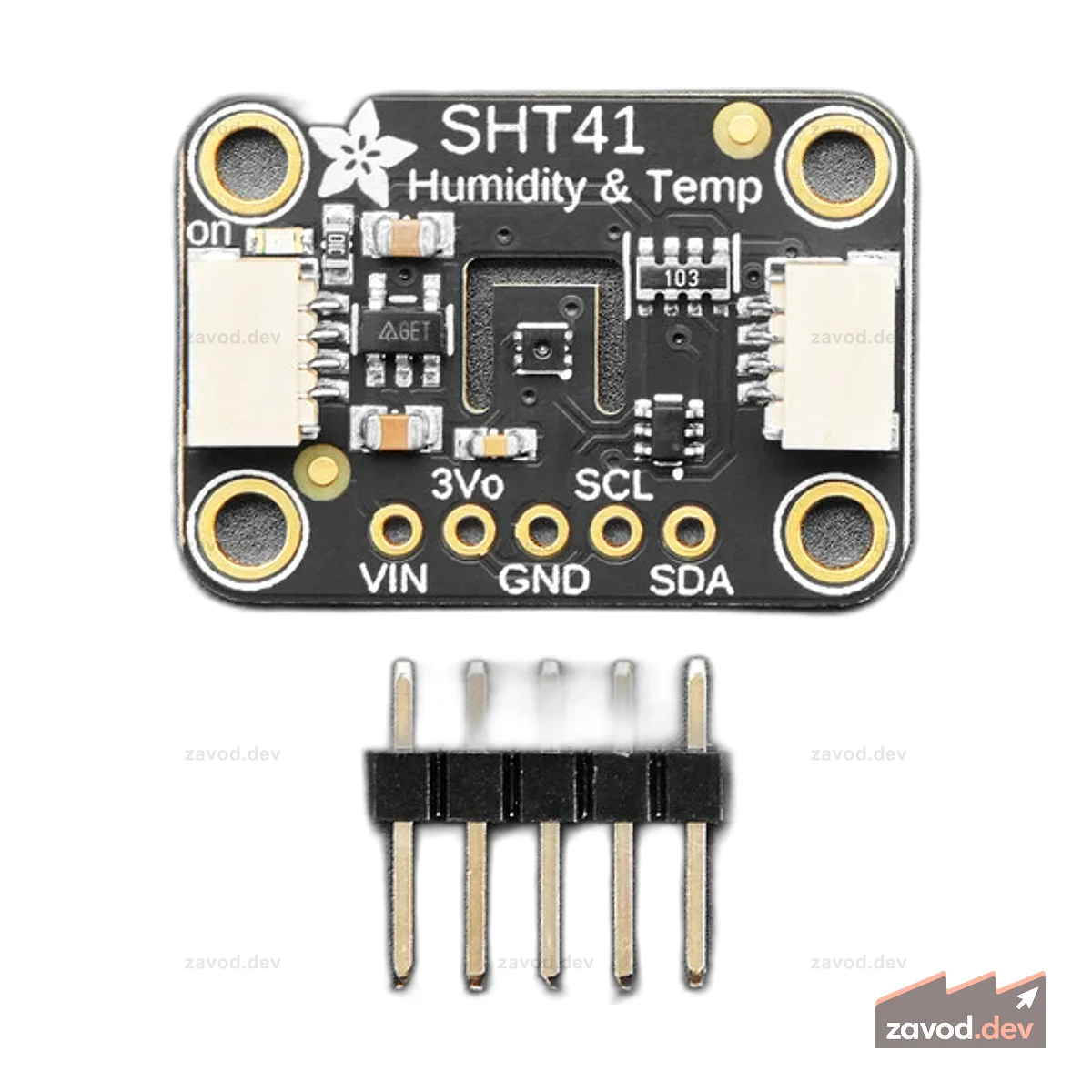 Adafruit Sensirion SHT41 Датчик температуры и влажности STEMMA QT / Qwiic