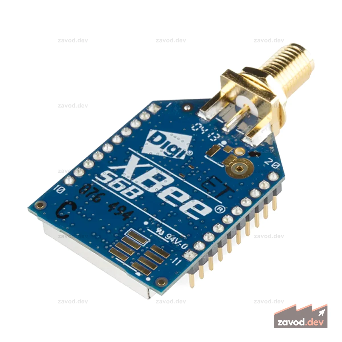XBee WiFi-модуль — разъем RP-SMA