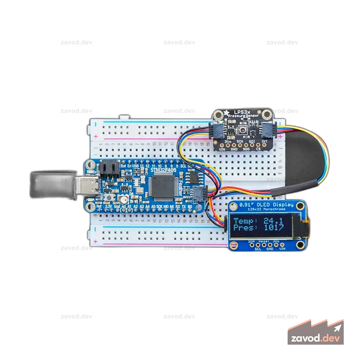 Adafruit LPS33HW Водостойкий датчик давления - STEMMA QT