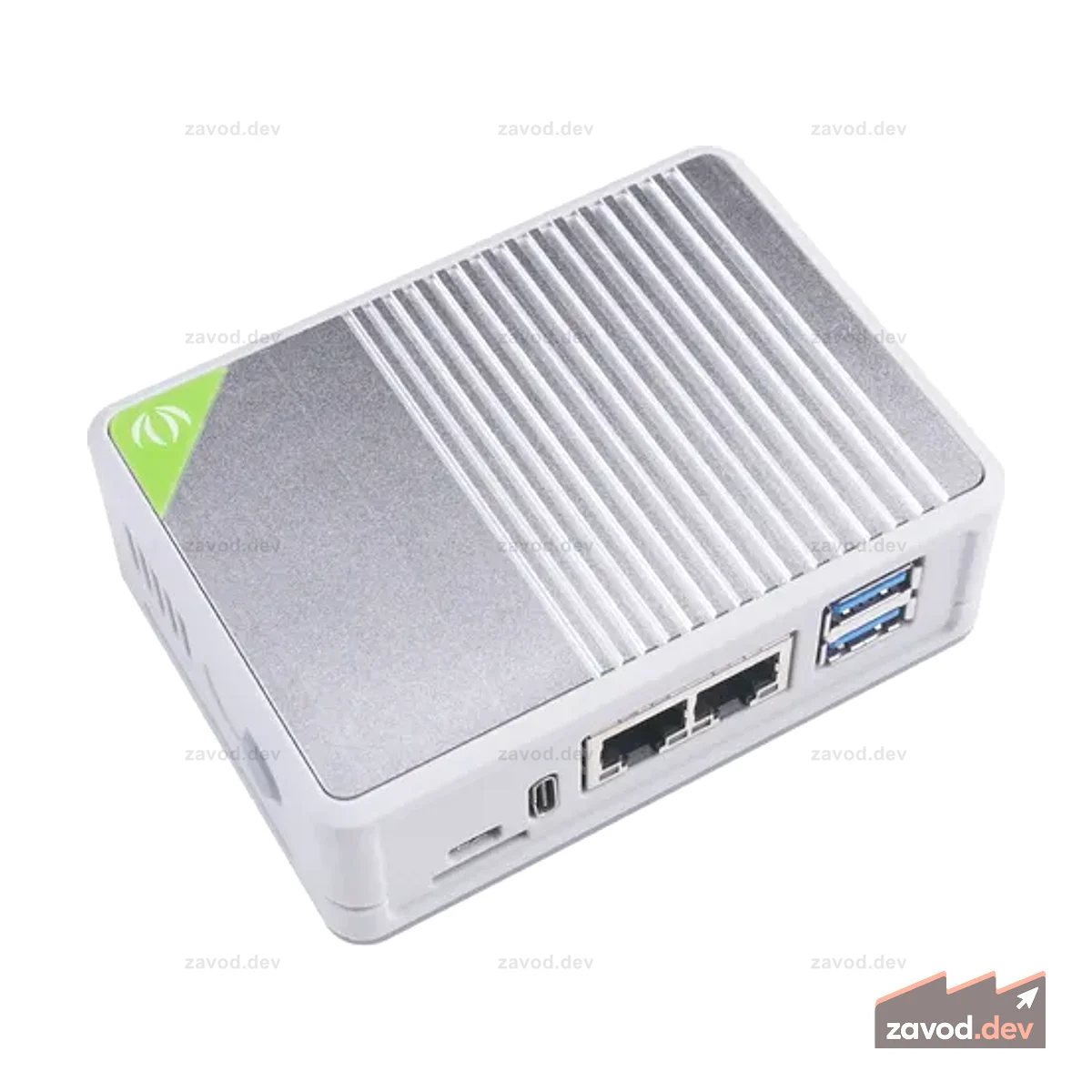 reRouter CM4 1432 — мини-маршрутизатор на базе Raspberry Pi, дорожный маршрутизатор, Dual Gigabit Ethernet, ОС OpenWRT