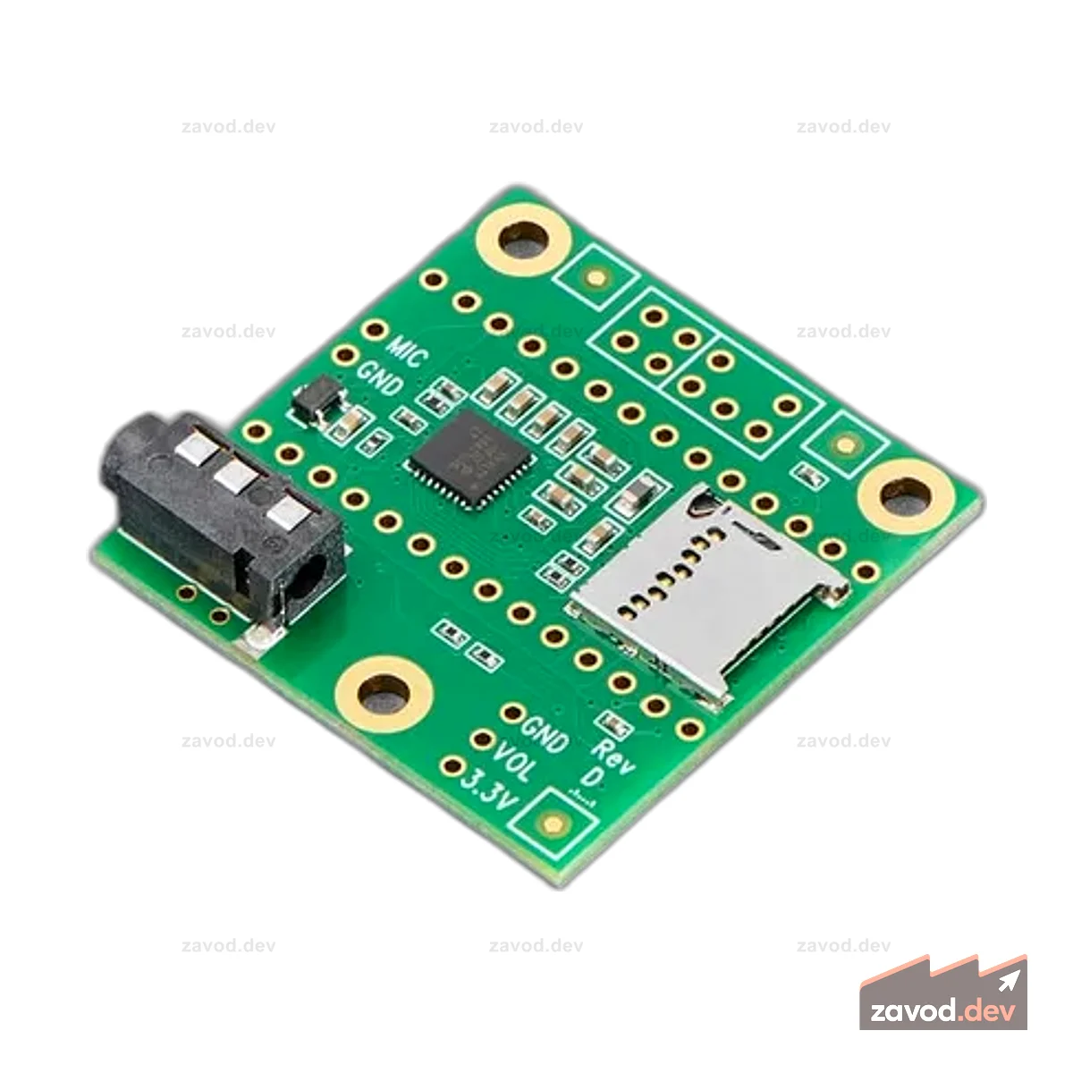 Плата аудиоадаптера для Teensy 4.x