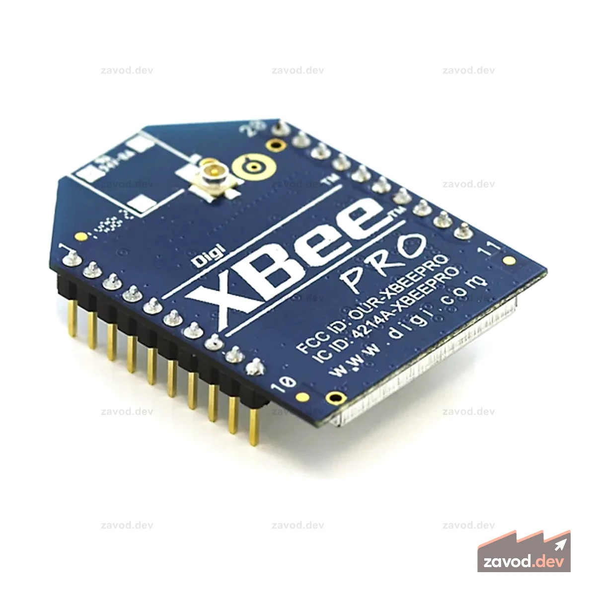 Соединение XBee Pro 60 мВт U.FL — серия 1 (802.15.4)