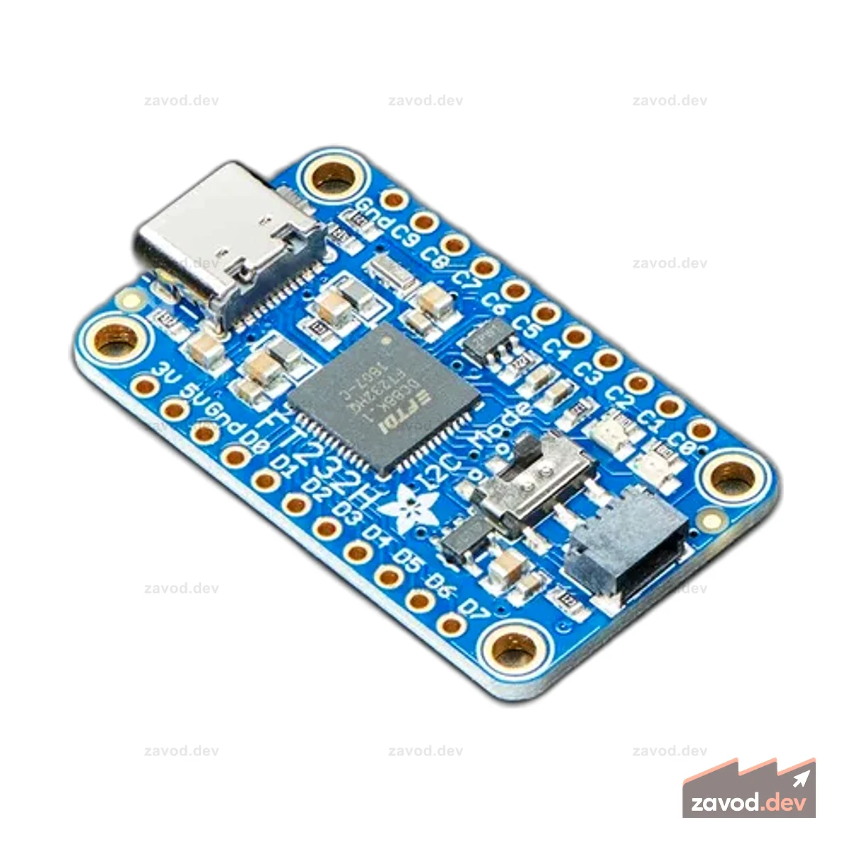 Adafruit FT232H Breakout — USB общего назначения с GPIO+SPI+I2C