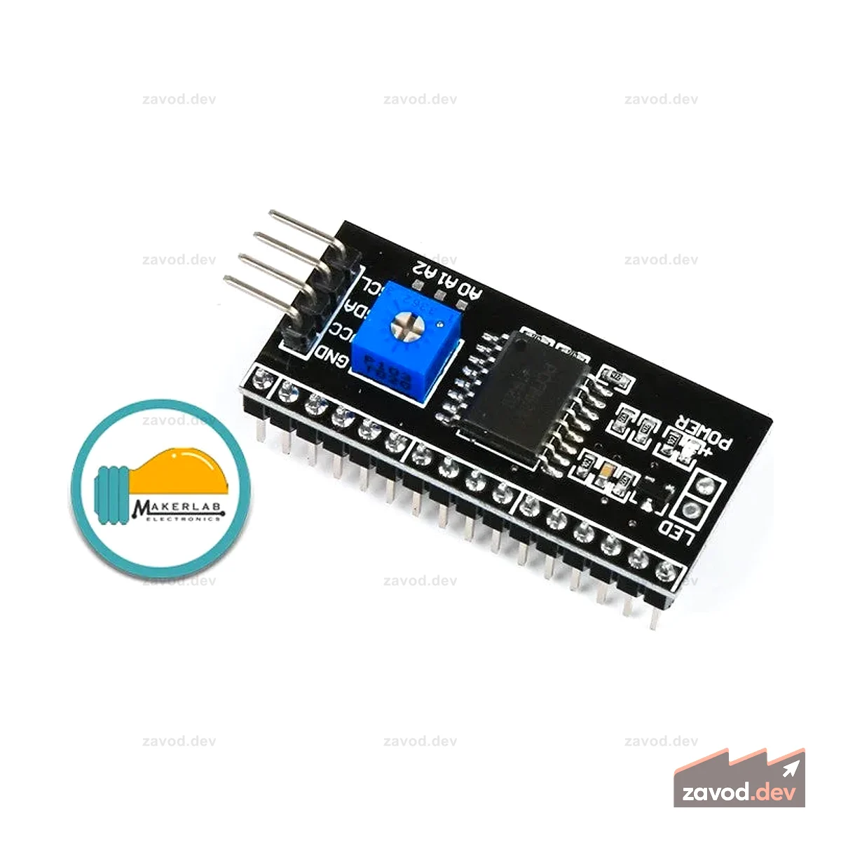 IIC Serial I2C 1602 2004 Плата адаптера ЖК-дисплея для Arduino®