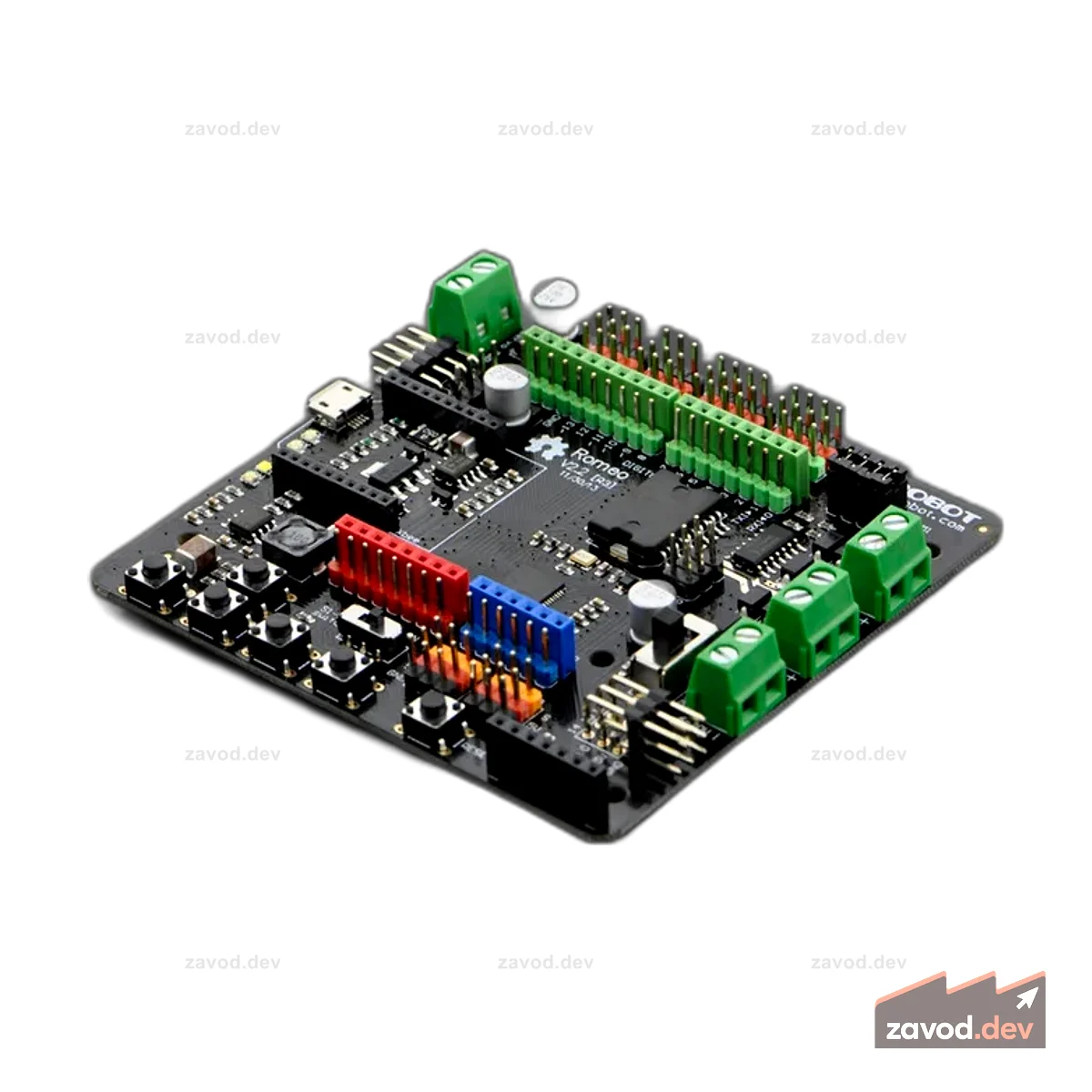 Romeo V2 - Плата робота Arduino (Arduino Leonardo) с драйвером двигателя