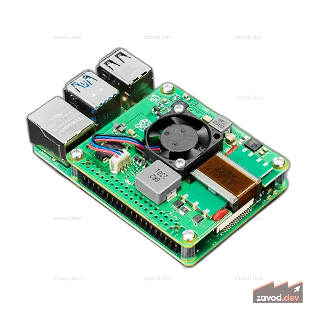 ШЛЯПА Raspberry Pi PoE+