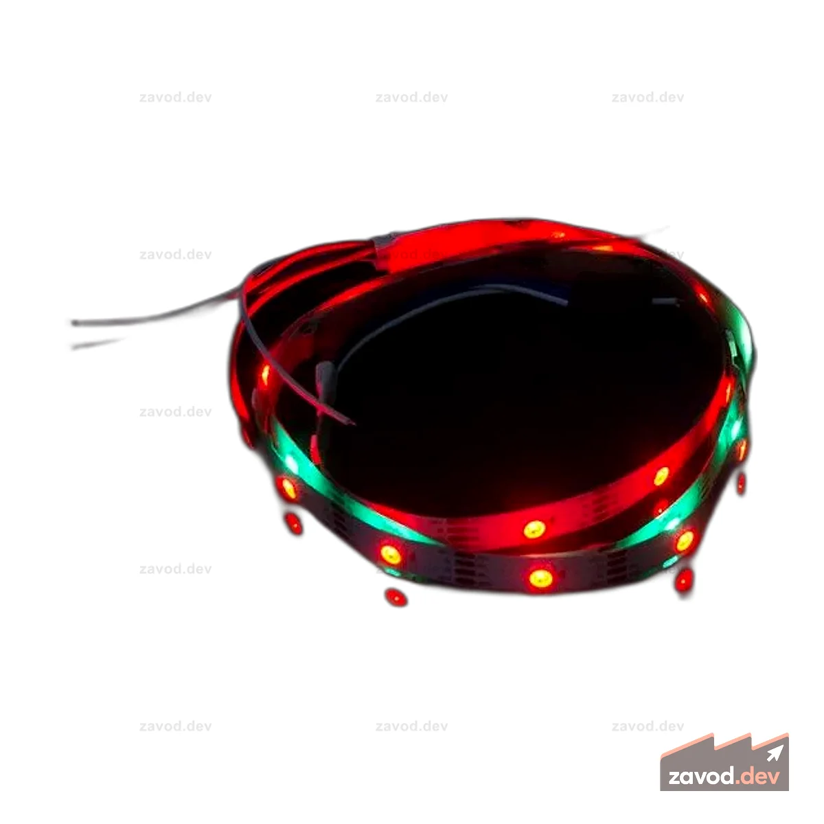WS2813B Цифровая гибкая светодиодная лента RGB, 30 светодиодов - 1 метр
