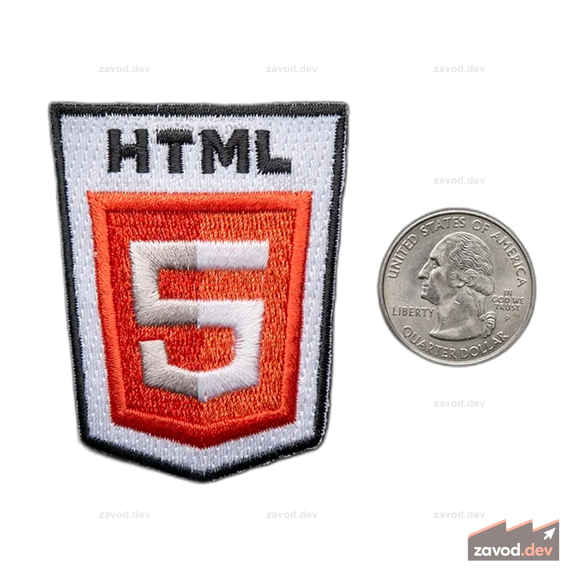 HTML 5 – значок навыка, нашивка