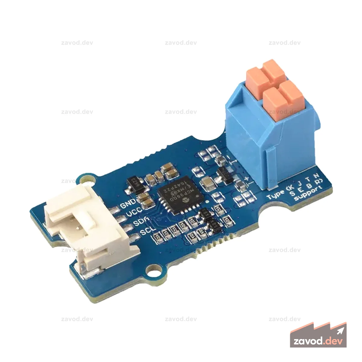 Grove - Усилитель термопары I2C (MCP9600)