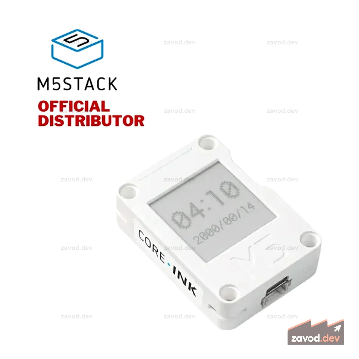 Комплект разработки M5Stack Core Ink (дисплей eInk 1,54 дюйма)