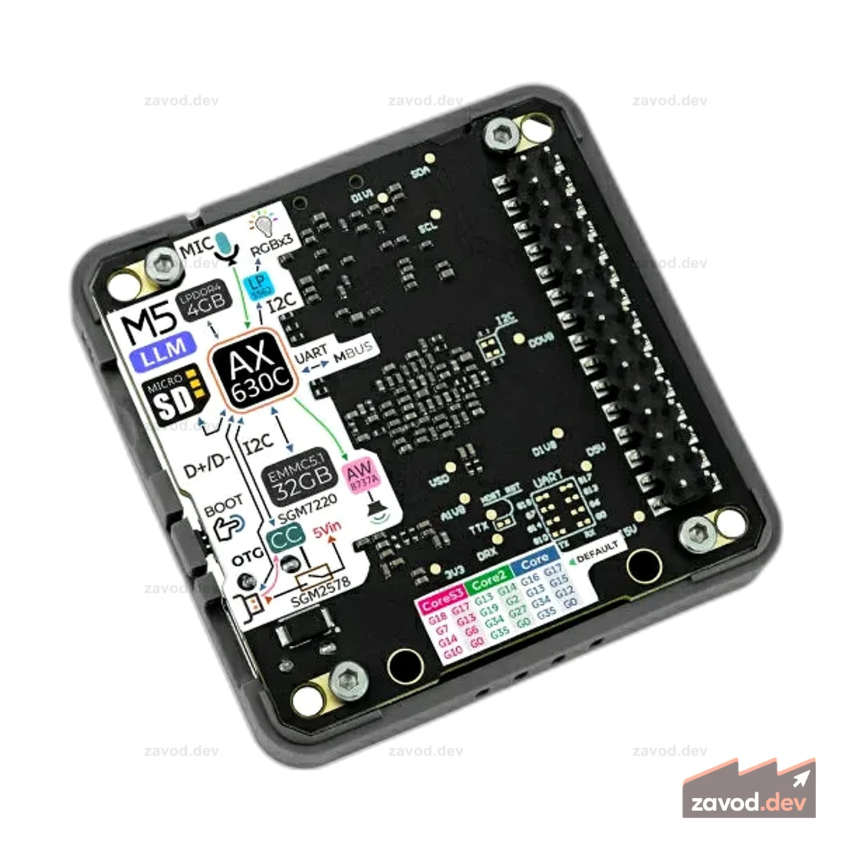[EOL] Модуль M5Stack LLM (большая языковая модель) (AX630C)