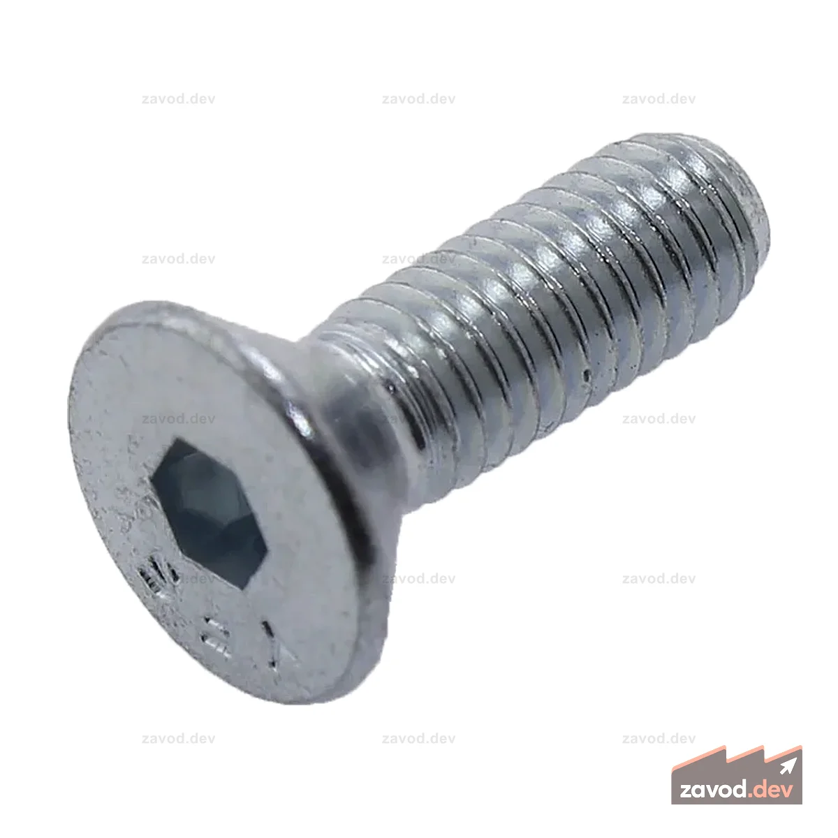 Винт с плоской головкой 10-32 x 0,625 дюйма