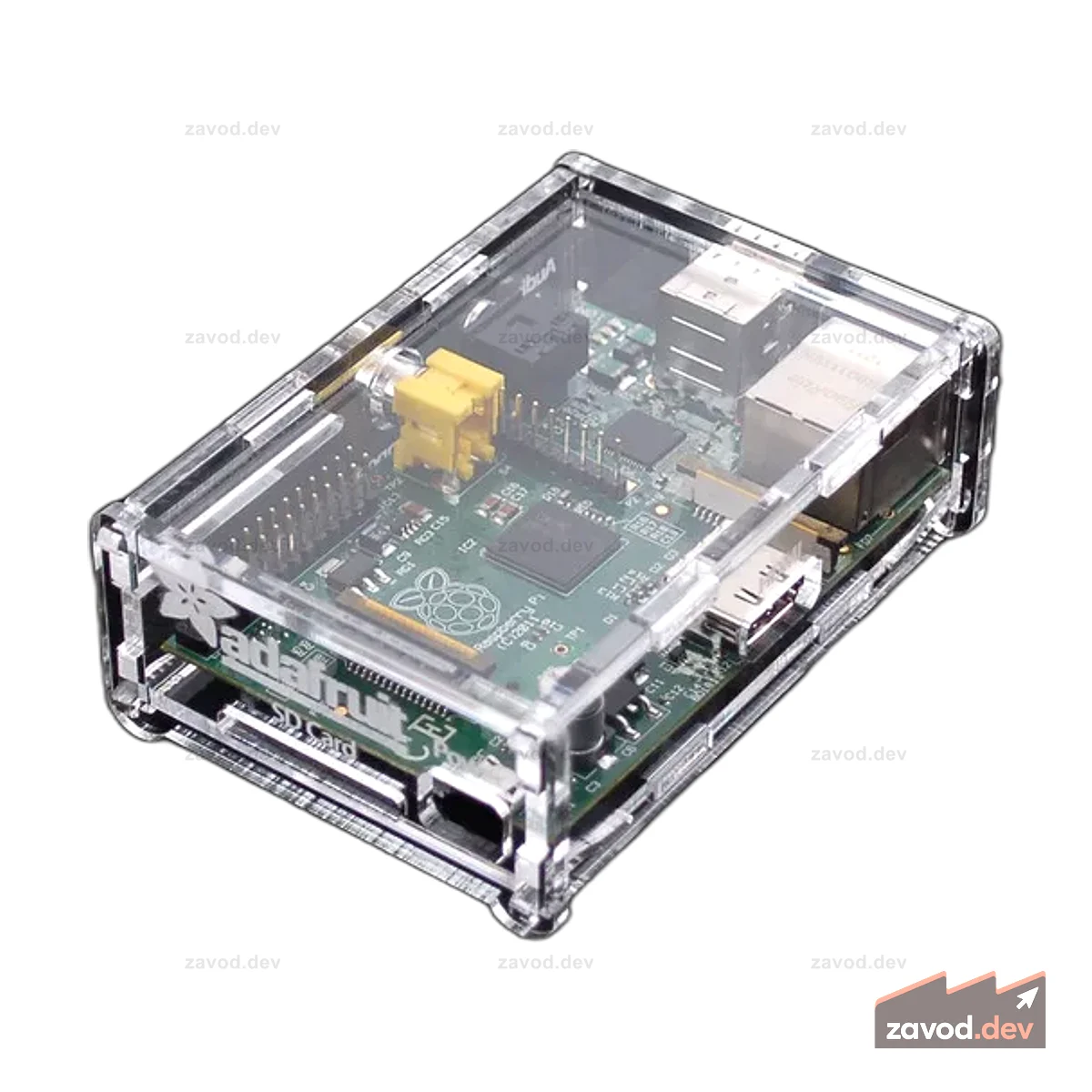 Adafruit Pi Box — Корпус для Raspberry Pi модели A или B