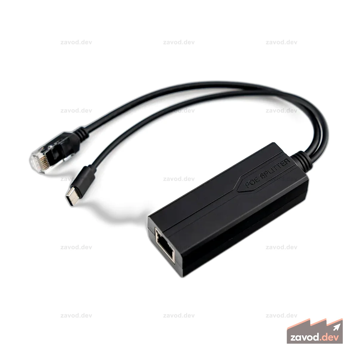 Разветвитель USB-C PoE (5 В, 3,5 А)