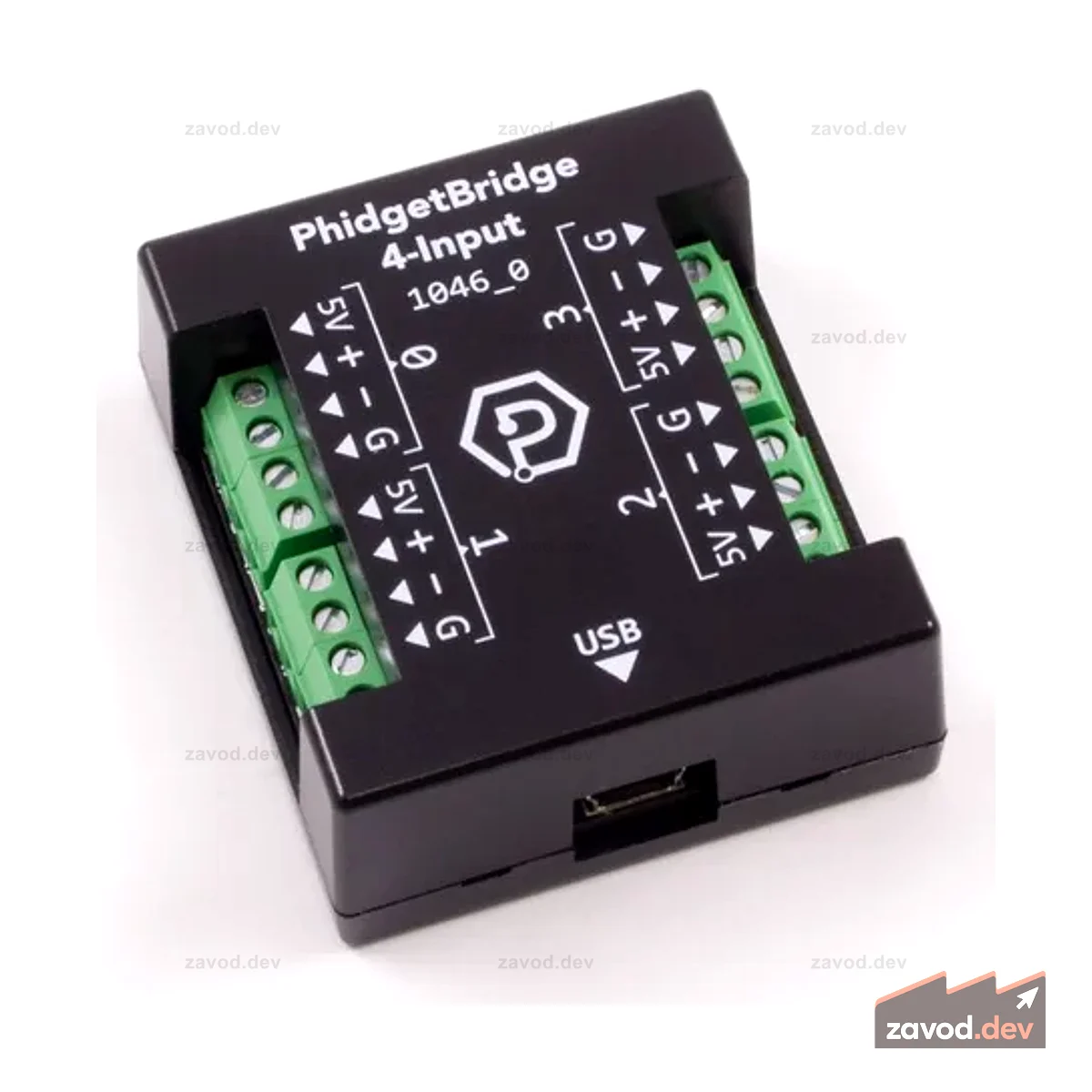 1046 — PhidgetBridge, 4 входа