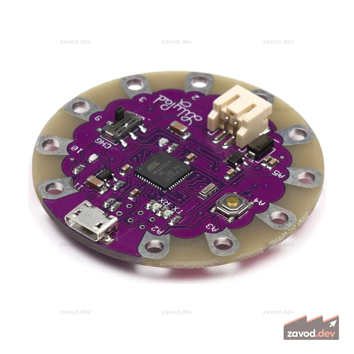 E-Textiles LilyPad-совместимая USB-плата ATmega32U4