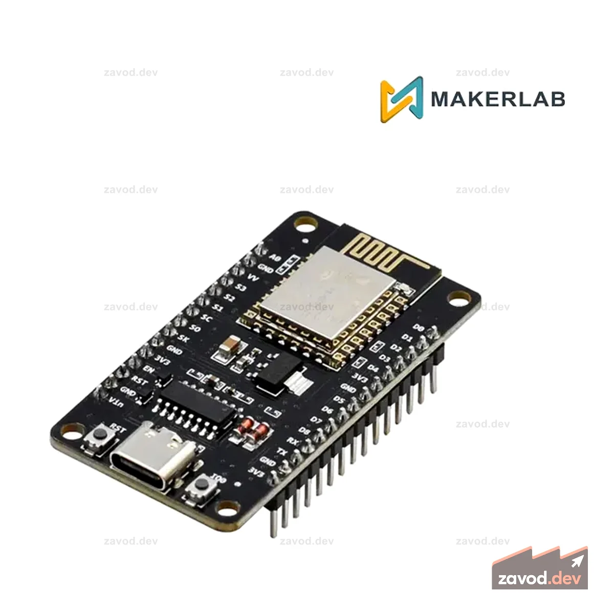 ESP8266 Последовательный модуль Wi-Fi NodeMCU V3 (Type-C)