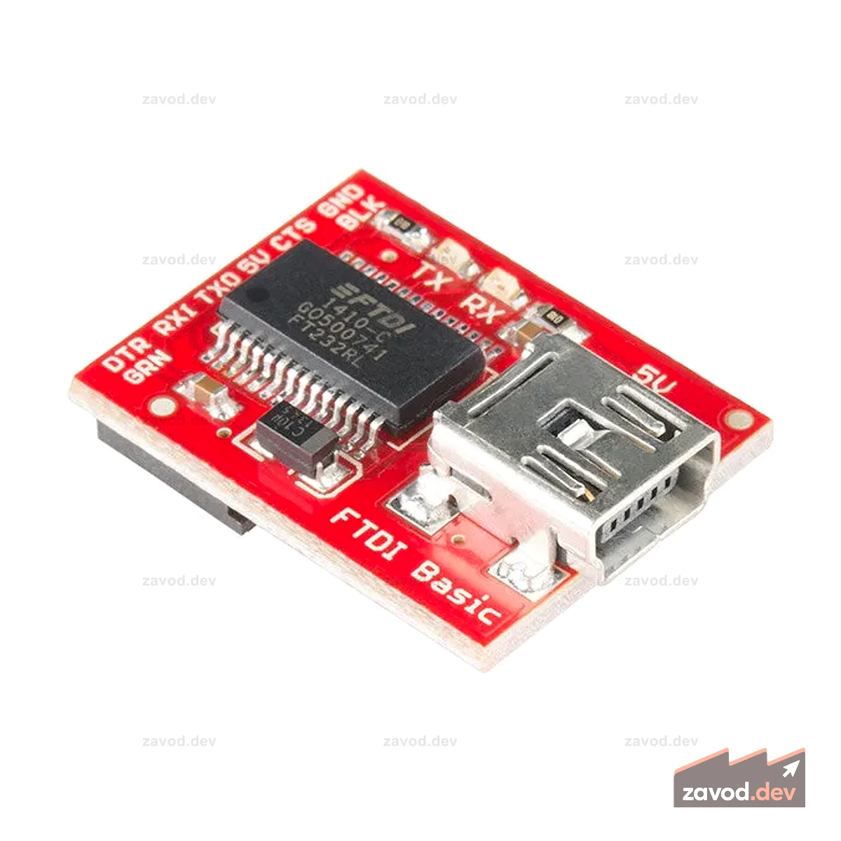 Базовая коммутационная панель SparkFun FTDI — 5 В