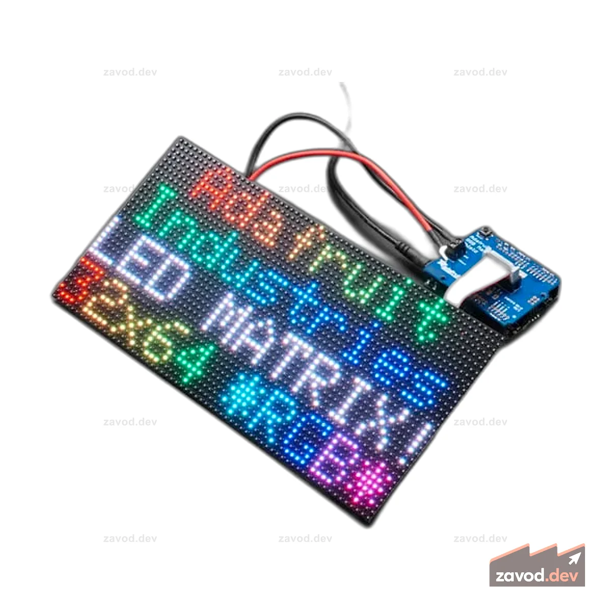Adafruit RGB Matrix Shield для Arduino