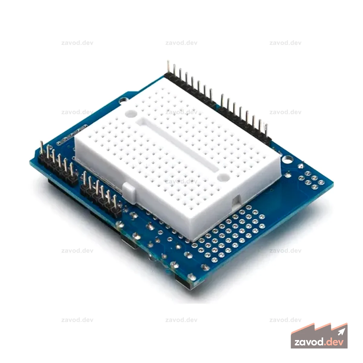 ProtoShield с мини-макетной экспериментальной пластиной для Arduino
