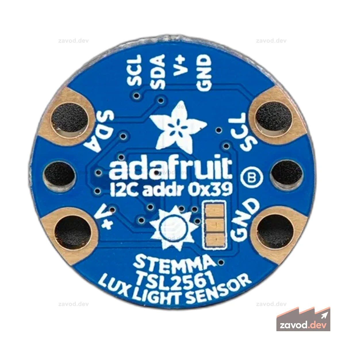 Adafruit STEMMA - TSL2561 Цифровой датчик люкс/освещенности