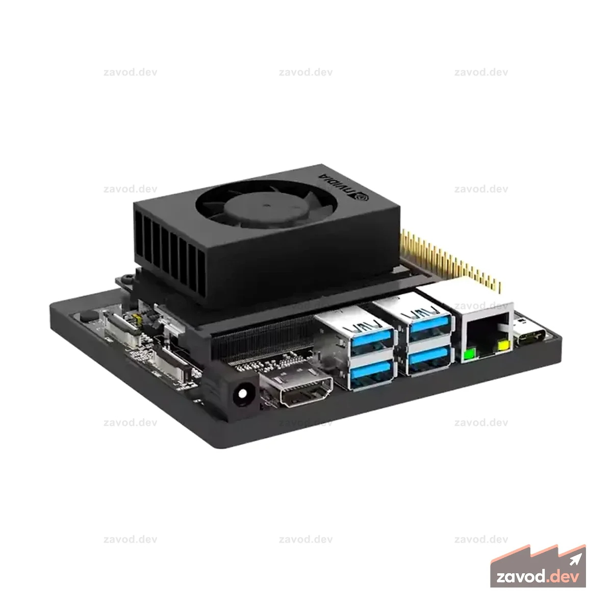 NVIDIA Jetson Orin NX 8 ГБ ОЗУ 70 TOPS Встроенный модуль AI T801 Комплект разработчика AI