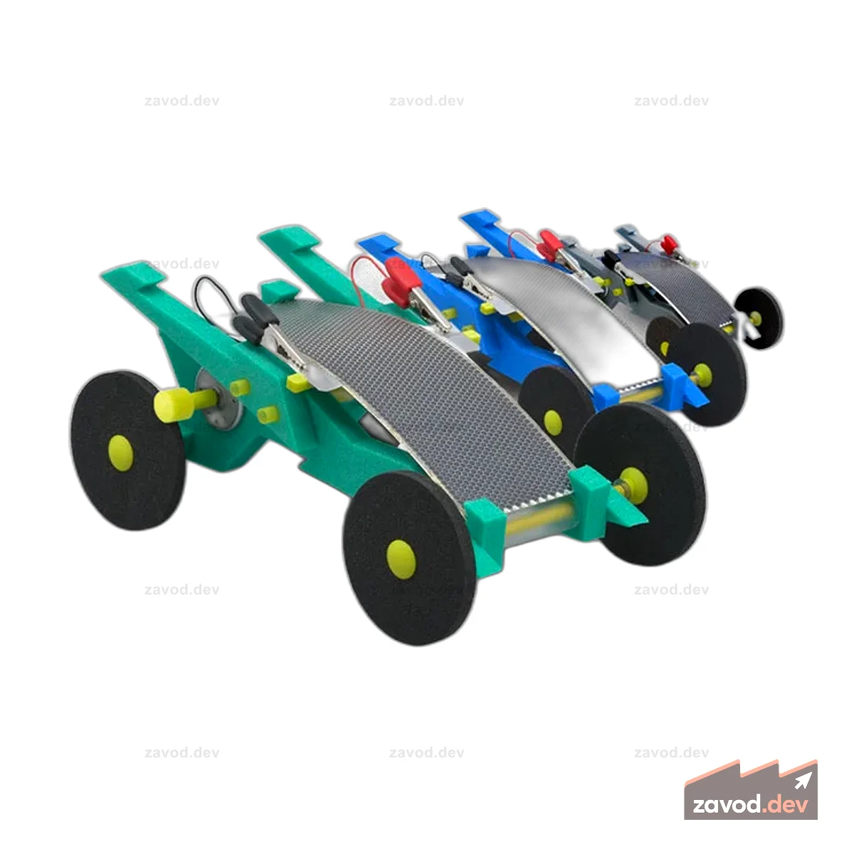 Комплект Volta Racers для автомобиля на солнечных батареях